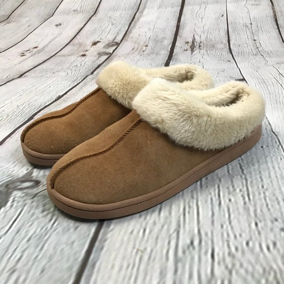 clarks mule slippers